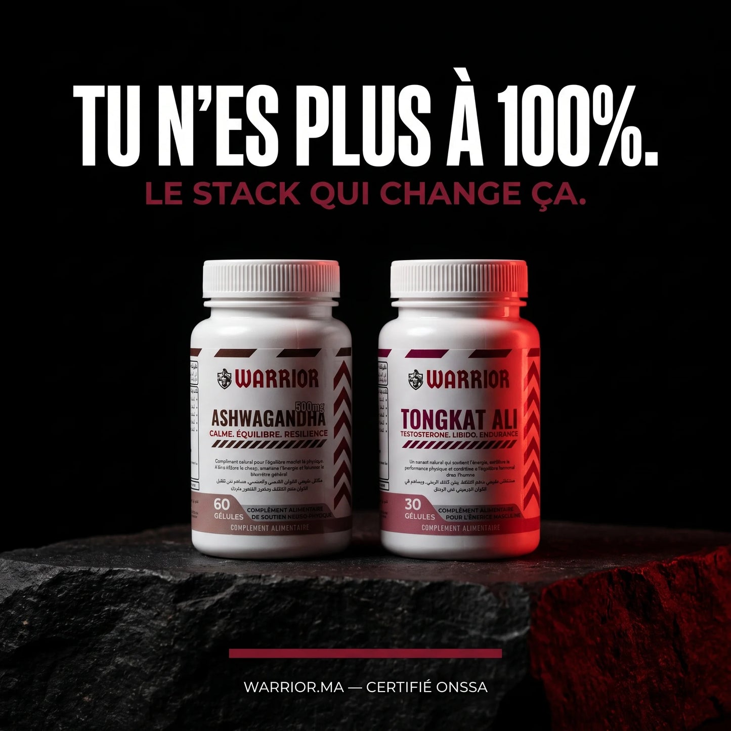 Stack Alpha - Ashwagandha & Tongat Ali